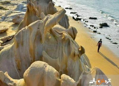 مقاله: ساحل زیبای مکسر در بندر مقام، عکس