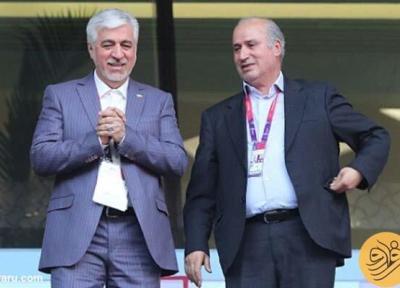 حضور وزیر ورزش و معاونانش در اردوی ایران پیش از بازی با آمریکا