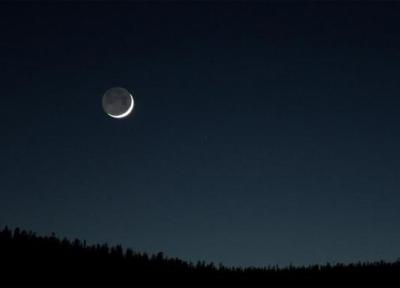 فرصت تماشای هلال زیبای ماه در شب های پایانی مرداد 1402