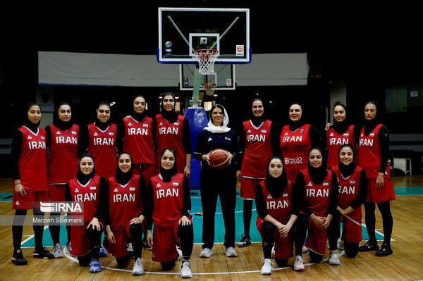 صعود 26 پله ای زنان بسکتبالیست ایران در رنکینگ جهانی