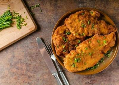 طرز تهیه شنیسل مرغ خوشمزه