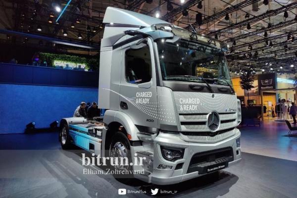 مرسدس بنز eActros معرفی شد ، یک ساعت شارژ 400 کیلومتر پیمایش