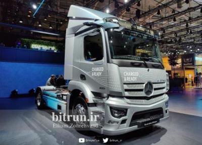 مرسدس بنز eActros معرفی شد ، یک ساعت شارژ 400 کیلومتر پیمایش